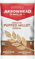 Arrowhead Mills Organic Puffed Millet Cereal, 6 Ounce Bag (Pack of 12)