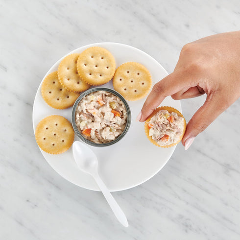3.6 oz (Pack 5) StarKist Snack-To-Go Ready to Eat Meals Tuna Salad Kit, Classic Tuna Salad with Crackers Kit