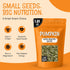 1.25 lb Packed Oh! Nuts Pumpkin Seeds - Roasted Salted - - No Shell Pepitas - in New York Zip-Seal Bag for Exceptional