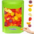 Fruidles Multicolor Jelly Fruit Gummy (No Artificial Flavor) Candy, Delicious Fruit Shaped