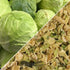 12 Oz Dried Cabbage Flakes by Its Delish, Bulk Bag | Gourmet Dehydrated Chopped Cabbage Vegetables | Easy & Healthy