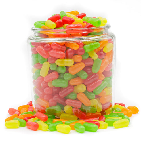 4 lb Assorted Jelly Beans Bulk Bag, Chewy Candies, Original Fruits, Mega Mix