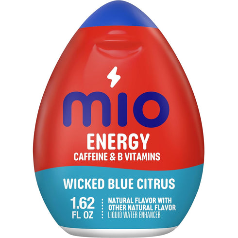 4 Pack, (Pack 4). Mio Energy Water Enhancement Flavor Variety Strawberry Pineapple Smash, Tropical Fusion, Acai Berry