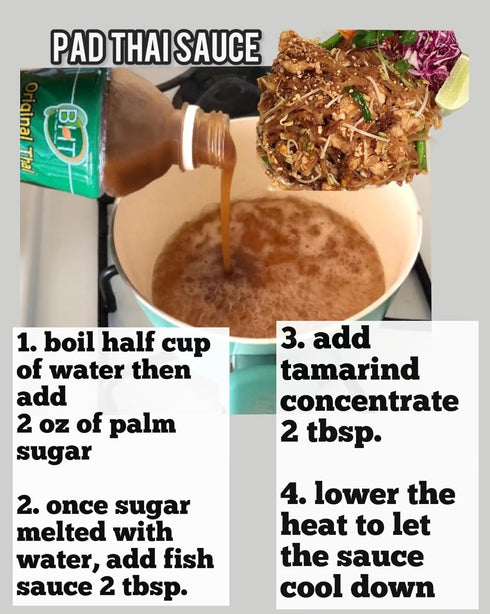 Original Thai Tamarind Concentrate for Pad Thai Sauce, Salad Dressing, Peanut Sauce - Pack of 1