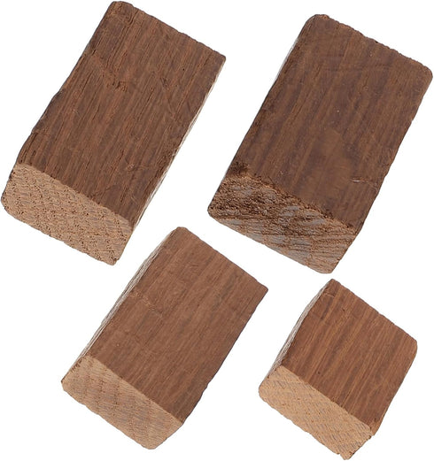 2pcs ULTECHNOVO Red Wine Brewing Chips Toast Wood Chips for Home Wine Making Flavor and Random Shape for Home Brewing