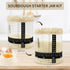 50oz (1 Pack) Sourdough Starter Jar, Wide Mouth Sourdough Jar, Large Capacity Sourdough Bread Starter Kit with Lid