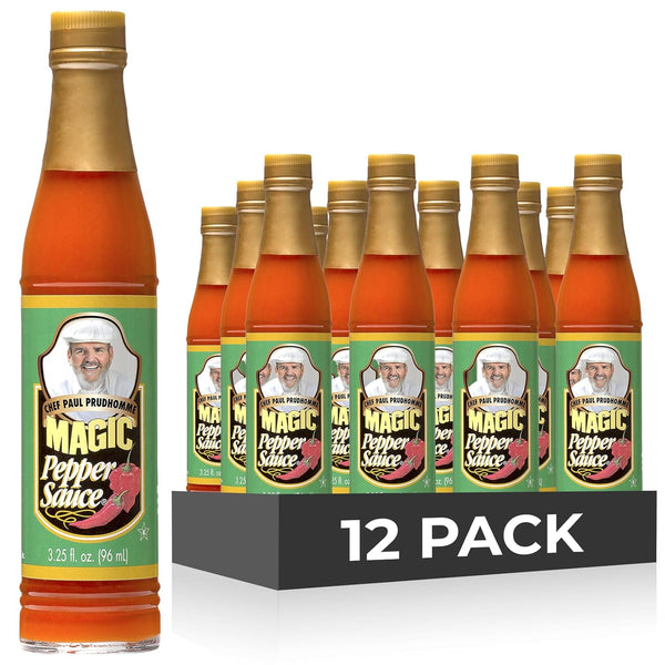 Chef Paul Magic Seasonings Blends Magic Pepper Sauce | Bold Flavor with
