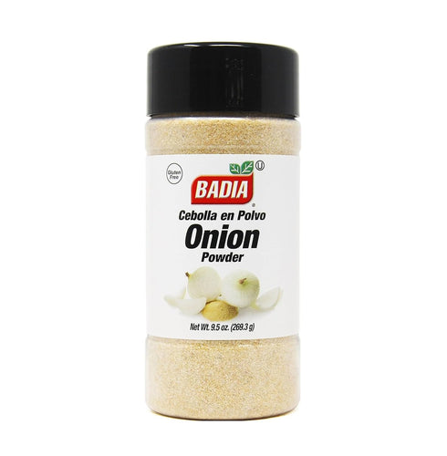 Badia Onion Powder, 9.5 oz Pure Ground Onion Seasoning, Bold Sweet Savory