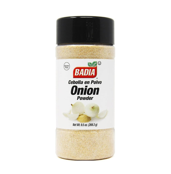 Badia Onion Powder, 9.5 oz Pure Ground Onion Seasoning, Bold Sweet Savory