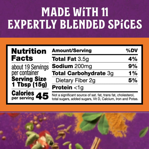 11 10 oz 6-Pack Patak's Vindaloo Spice Paste, Hot Indian Curry with Expertly Blended Spices, Gluten-Free & Vegan