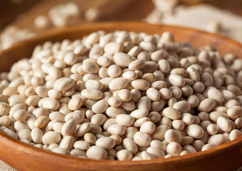 6 Food to Live Navy Beans, Pounds Raw, Dried, Vegan, Kosher, Whole Small White Kidney Beans in Bulk, Good Source
