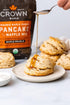 16 Oz (Pack 1) Crown Maple Certified Organic Pancake and Waffle Mix, Made with Handcrafted Sugar and Small-Batch