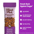 Pack Pack 10g 1g 6g 5 Count Munk Sampler Probiotic Protein Snack Bars | Plant Protein, Sugar, Fiber |Diabetic-Friendly