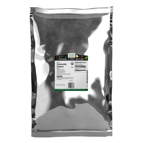 Frontier Co-op Organic Whole Chamomile Flowers, Kosher, Bulk Herb - Dried Chamomile