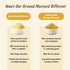4 oz Spice Profile USDA Organic Ground Mustard, Lab Tested, Resealable Pouch, Mostaza Amarilla Molida, Peeli Sarson