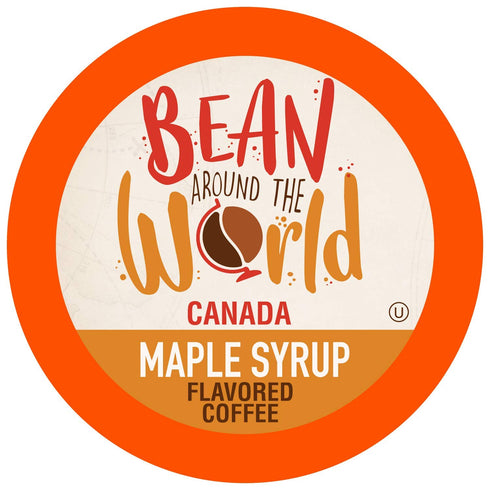 BEAN AROUND THE WORLD Flavored Coffee Compatible With 2.0 Keurig K Cup
