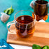 Teatulia Organic Mint Tea Bags - 50 Pyramid Sachet Teabags, Whole Leaf Mint Tea, Caffeine-Free