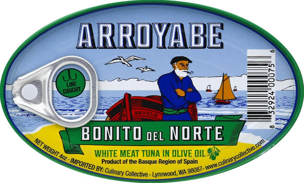Arroyabe Bonito Tuna In Olive Oil, 4 OZ