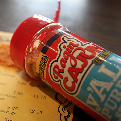4 oz Pack 4 Ragin' Cajun y'ALL PURPOSE Seasoning - Shaker, of - Low Sodium, No MSG - Mild Louisiana Cajun Spice