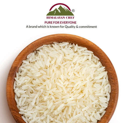 10 lbs Himalayan Chef Basmati Rice, Natural Extra Long Grain Super Kernal Rice, Premium Quality, Quick Cooking