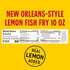 10 oz (Pack 3) Louisiana Fish Fry Products New Orleans Style Lemon Fish Fry
