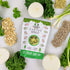 Earthy Krunchy Snacks Kale Chips - Sour Cream and Onion Flavor - Organic High Protein Snack - Crunchy with No Sugar