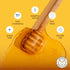(1lbs Beekeeper Direct Raw Unfiltered Honey - Real Raw Citrus Honey - All Natural Non-GMO Pure Gourmet Honey - Local