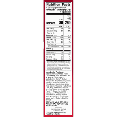 5.0 12 Hamburger Helper Potatoes Stroganoff, Ounces, per Case