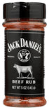 Jack Daniels Seasoning Rub Barbeque Beef, 5 oz