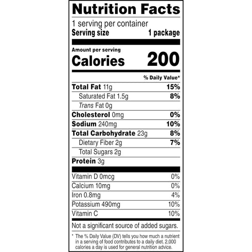 Pack 1.375 Oz Pack 16 Kettle Cooked Potato Chips by Miss Vickie's Value Bundled by SUPERDEALS | Bag | Sea Salt
