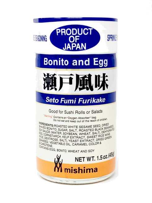 Pack 4 Mishima Rice Seasoning Furikake Variety | Flavors | Product of Japan