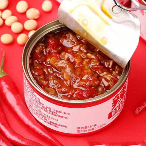 STARTZYK 80g 6 Mushroom Chili Sauce, Spicy Umami Chili Crisp with Mushrooms & Peppers, Asian Gourmet Chili Paste