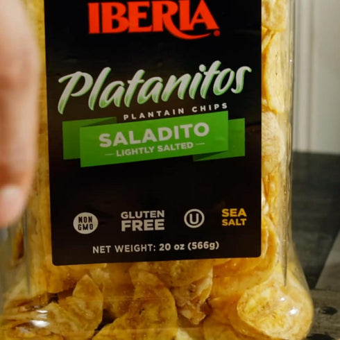 20 Oz. Iberia Saladito Lightly Salted Plantain Chips