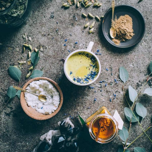 (5oz 142g) Anima Mundi Apothecary Golden Moon Milk - Relaxing Plant-Based Powder with Organic Spices Turmeric