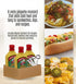 GROVE 3x 16 OZ. Set Set (4 Jalapeno Mustard Mustard Sndwch Pal Jalapeno, Bundle with Stainless Steel Silver Measuring