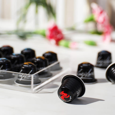 Pack (60 Lavazza Espresso Variety of Aluminum Capsules Compatible with Nespresso* Original Machines, Contains Light
