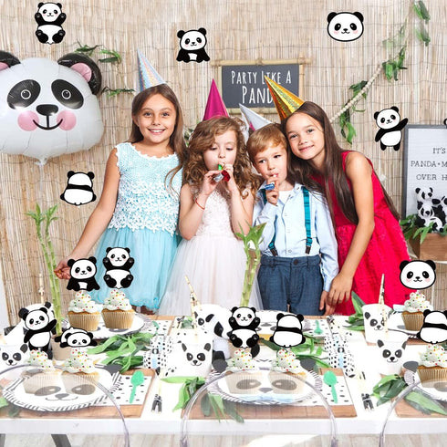 Panda Cupcake Toppers Picks, 24pcs - Birthday & Baby Shower Party Supplies