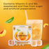 24 Count Waterdrop Hydration Cubes with Vitamin C, B Vitamins, and Electrolytes, Iced Tea Peach Flavor, Flavored Water