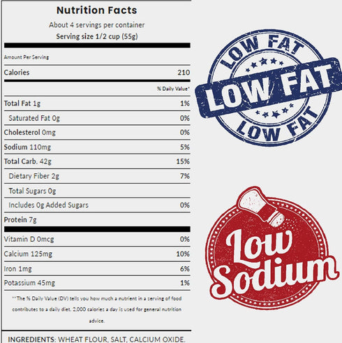 8oz (3 Pack) KA-ME Chinese Noodles, Low Fat, Low Sodium, Pouches