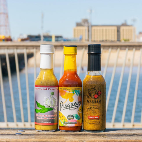 Power Jab by DJABLO Sauce: Medium Heat Hot Sauce with Serrano Pepper & Scorpion Pepper, 5 fl oz