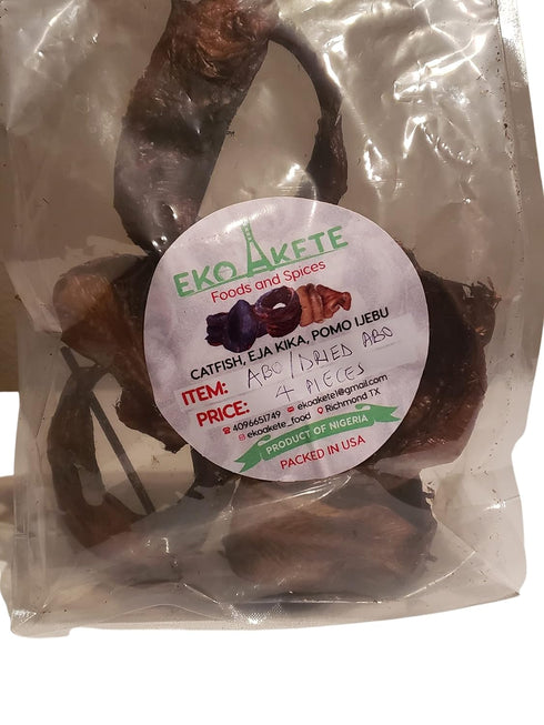 generic (4pieces) Abo Fish , Dried sole fish, Nigerian dried eja abo