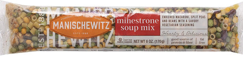 Pack 4 Manischewitz Soup Mix Minestrone
