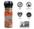 3.5 oz 2-Pack Ghost Pepper Salt Seasoning by African Dream Foods | Spicy Chili Salt with only Natural Hot Ghost Peppers