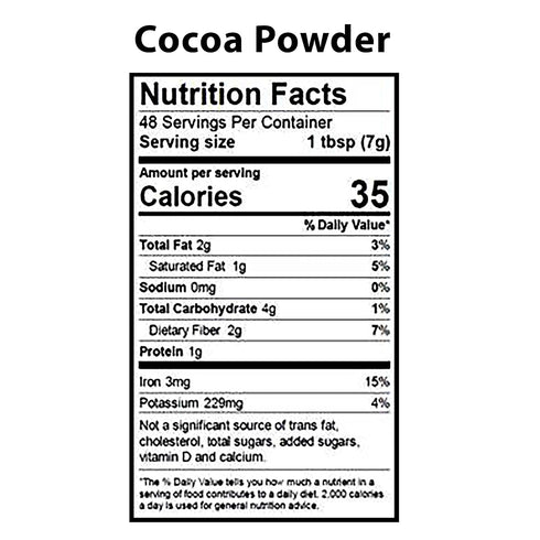 12 2 Vermont Nut Free Chocolates Baking Cocoa Powder Ounces, Bags, Nut-free, Egg-free, Kosher