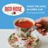 12 oz (3 Pack) Red Rose Earl Grey, Loose Leaf, Black Tea, With Bergamot Oil
