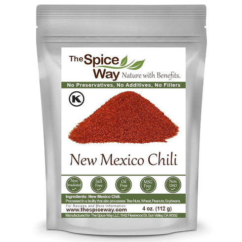 The Spice Way New Mexico Chili Powder, 4 oz Ground Dark Chile