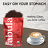 12 Fabula Coffee Half-Caff Medium Roast Freshly Ground - Organic - Low Acid - Single Origin - Non-GMO - Mold Free