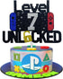 Happy 7th Birthday Video Game Cake Topper - Level 7 Unlocked Decoration for Kids Boys Girls Birthday Party