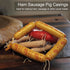 Plastic Inedible Sausage Casings, High Temperature Proof Casings for Homemade Sausages Ham, Hot Dog Ham, Breakfast