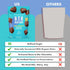 0g 3 Pack B.T.R. Nation - Dark Chocolate Hazelnut Butter Cups - Superfood Candy Date Sweetened Refined Sugar Vegan